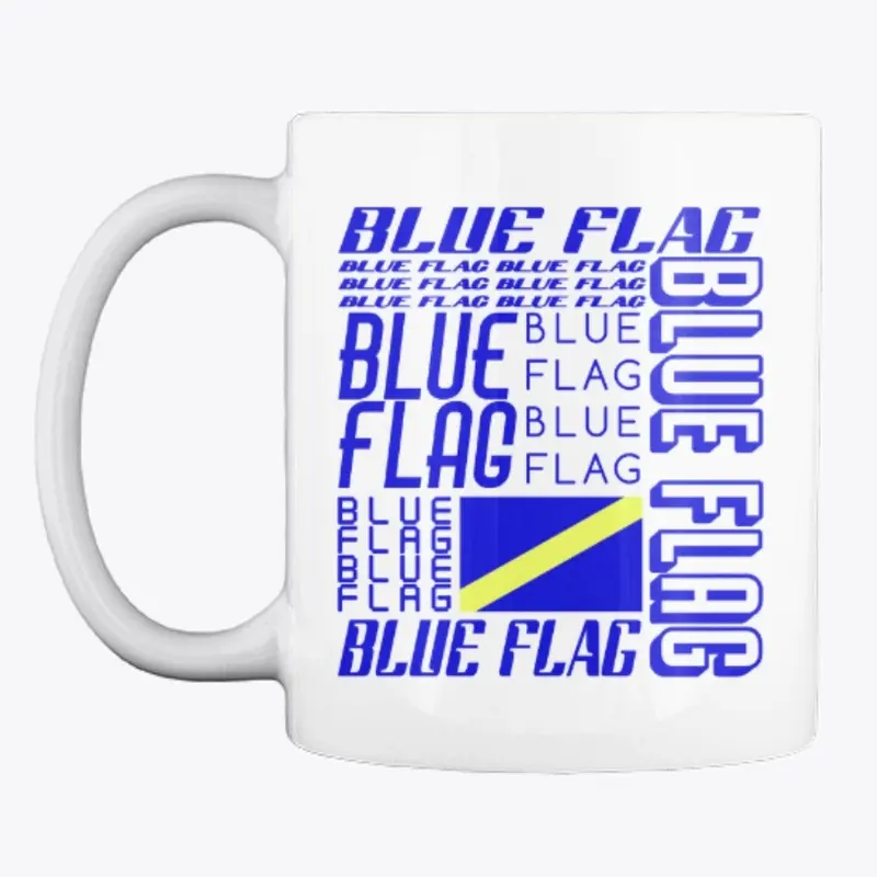 Blue Flag Mug